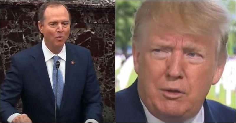 Schiff: Trump ‘Guilty’ If My Demand For New Witnesses Rejected, Gets ...