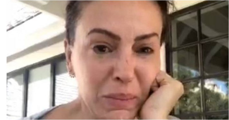 Alyssa Milano Accused Of ‘Enabling A Raper’ For POTUS, She Has Public ...